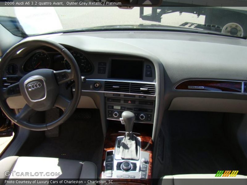 Oyster Grey Metallic / Platinum 2006 Audi A6 3.2 quattro Avant