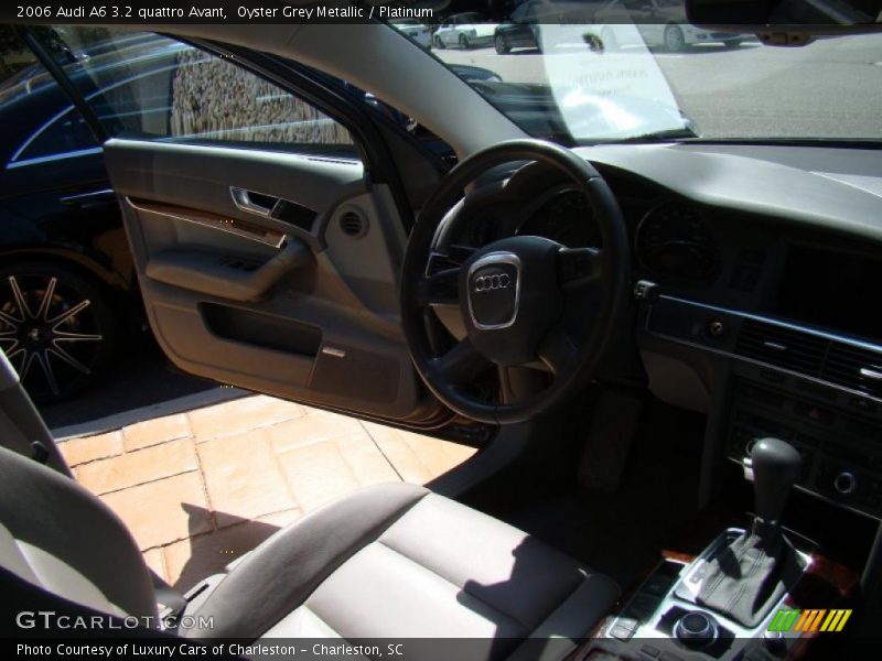 Oyster Grey Metallic / Platinum 2006 Audi A6 3.2 quattro Avant