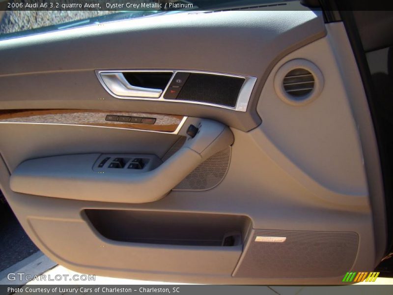 Oyster Grey Metallic / Platinum 2006 Audi A6 3.2 quattro Avant