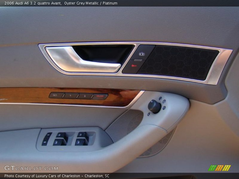 Oyster Grey Metallic / Platinum 2006 Audi A6 3.2 quattro Avant