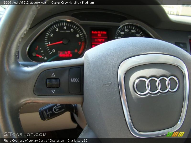 Oyster Grey Metallic / Platinum 2006 Audi A6 3.2 quattro Avant