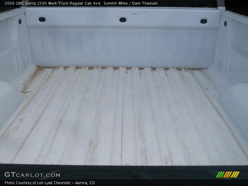 Summit White / Dark Titanium 2009 GMC Sierra 1500 Work Truck Regular Cab 4x4