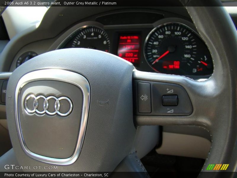 Oyster Grey Metallic / Platinum 2006 Audi A6 3.2 quattro Avant