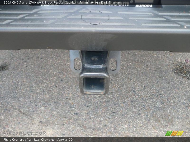 Summit White / Dark Titanium 2009 GMC Sierra 1500 Work Truck Regular Cab 4x4