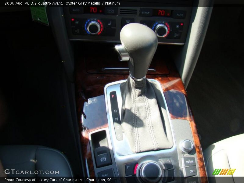 Oyster Grey Metallic / Platinum 2006 Audi A6 3.2 quattro Avant