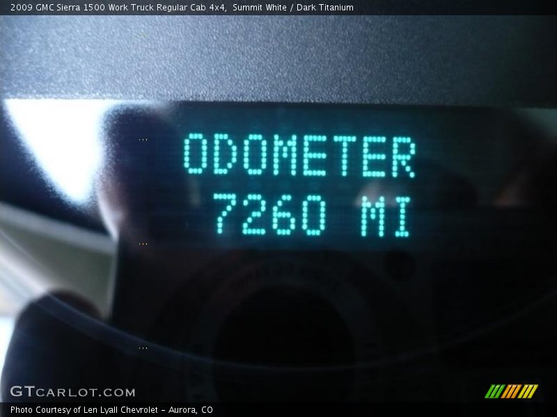 Summit White / Dark Titanium 2009 GMC Sierra 1500 Work Truck Regular Cab 4x4