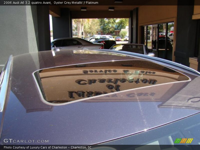 Oyster Grey Metallic / Platinum 2006 Audi A6 3.2 quattro Avant