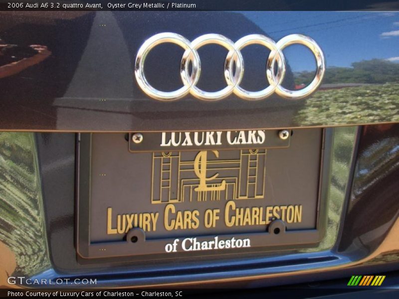 Oyster Grey Metallic / Platinum 2006 Audi A6 3.2 quattro Avant