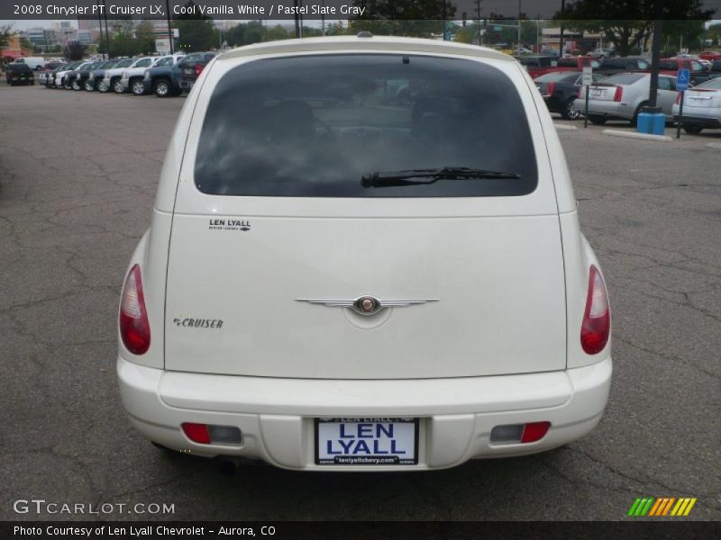 Cool Vanilla White / Pastel Slate Gray 2008 Chrysler PT Cruiser LX