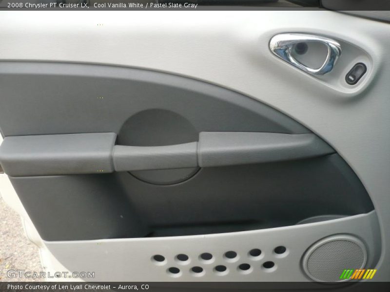 Cool Vanilla White / Pastel Slate Gray 2008 Chrysler PT Cruiser LX
