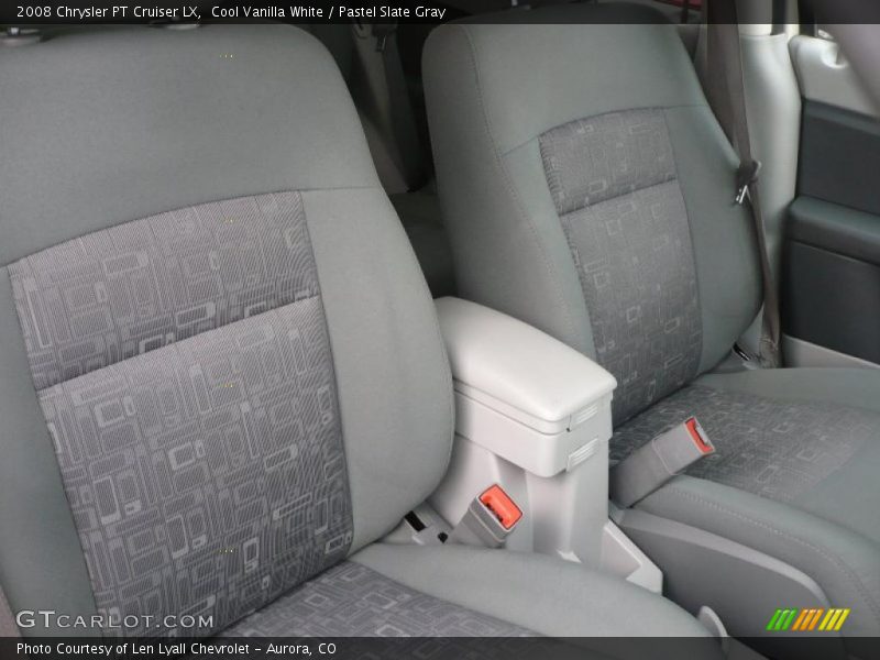 Cool Vanilla White / Pastel Slate Gray 2008 Chrysler PT Cruiser LX