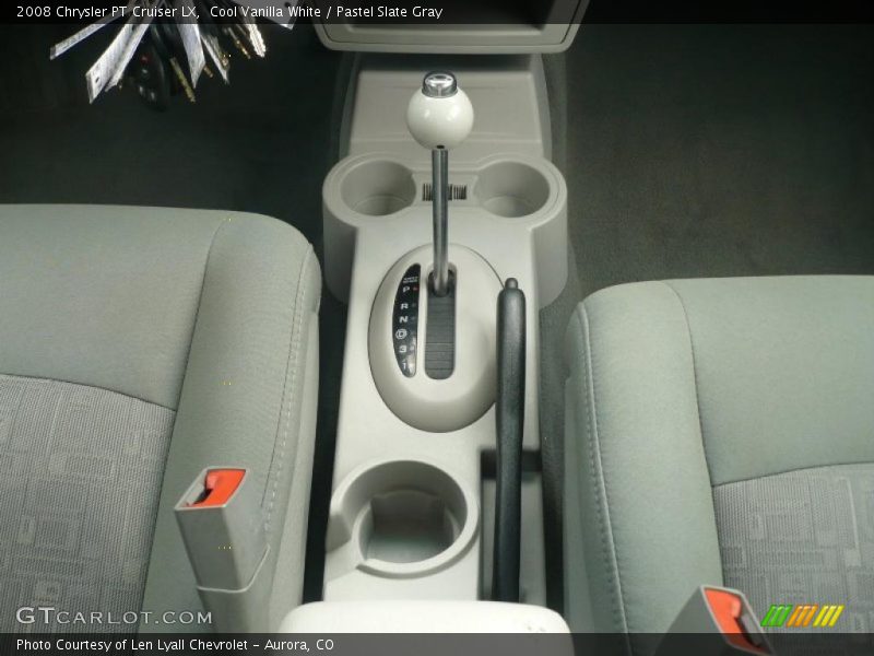 Cool Vanilla White / Pastel Slate Gray 2008 Chrysler PT Cruiser LX