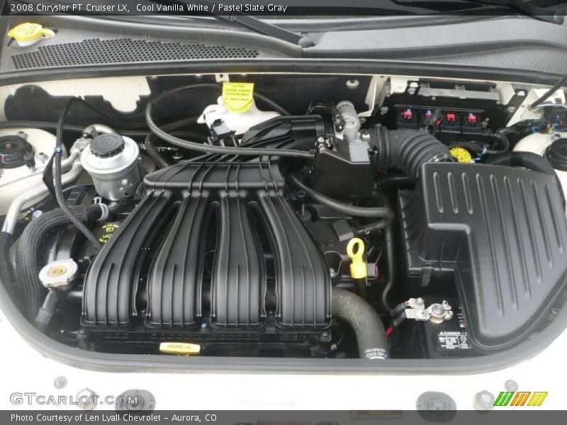 Cool Vanilla White / Pastel Slate Gray 2008 Chrysler PT Cruiser LX