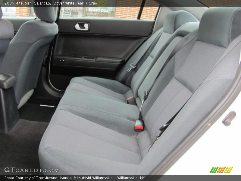 Dover White Pearl / Gray 2006 Mitsubishi Galant ES