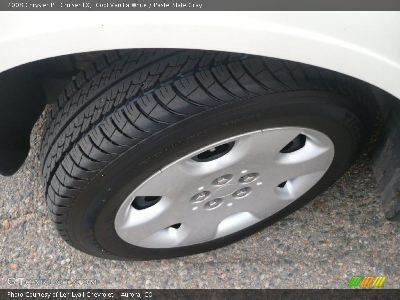 Cool Vanilla White / Pastel Slate Gray 2008 Chrysler PT Cruiser LX