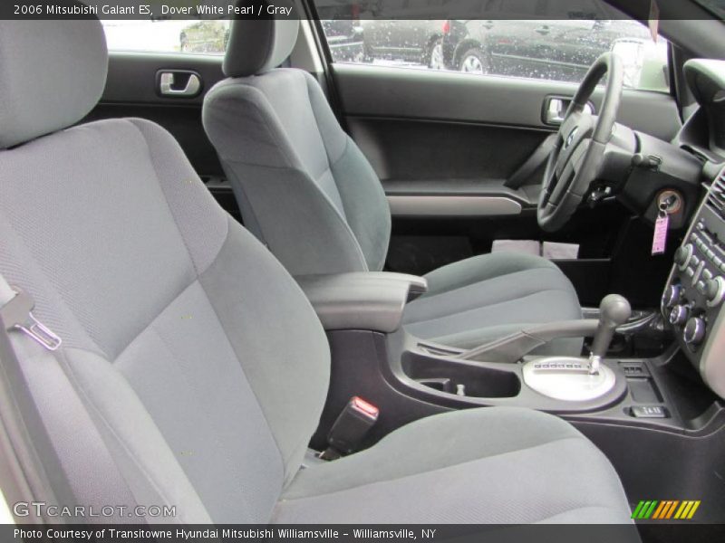 Dover White Pearl / Gray 2006 Mitsubishi Galant ES