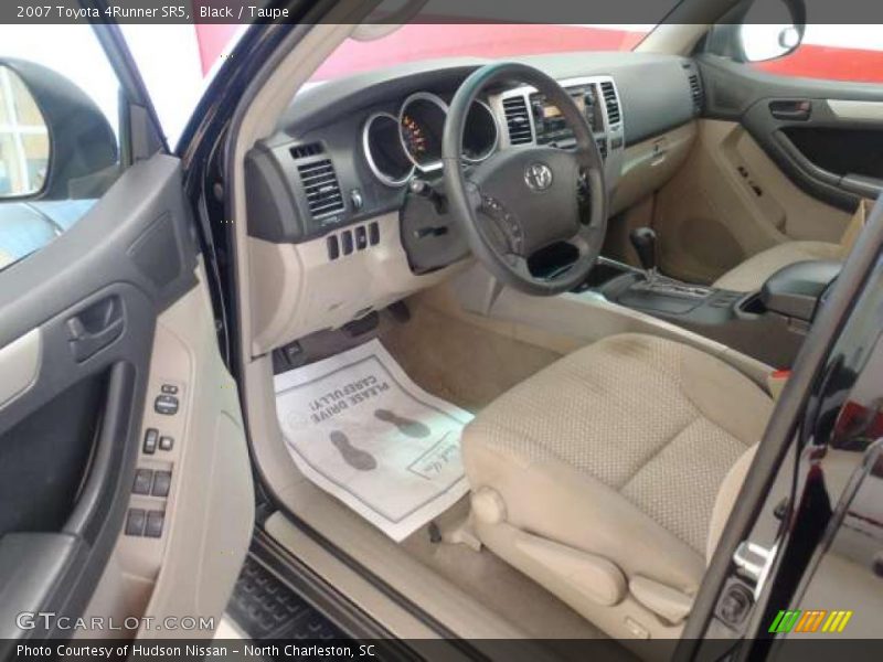 Black / Taupe 2007 Toyota 4Runner SR5