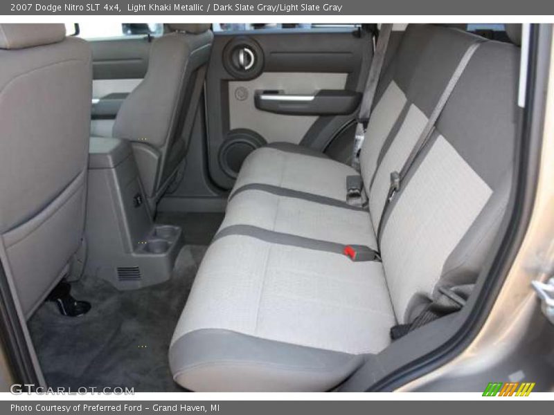 Light Khaki Metallic / Dark Slate Gray/Light Slate Gray 2007 Dodge Nitro SLT 4x4