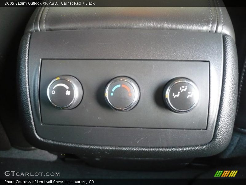 Garnet Red / Black 2009 Saturn Outlook XR AWD