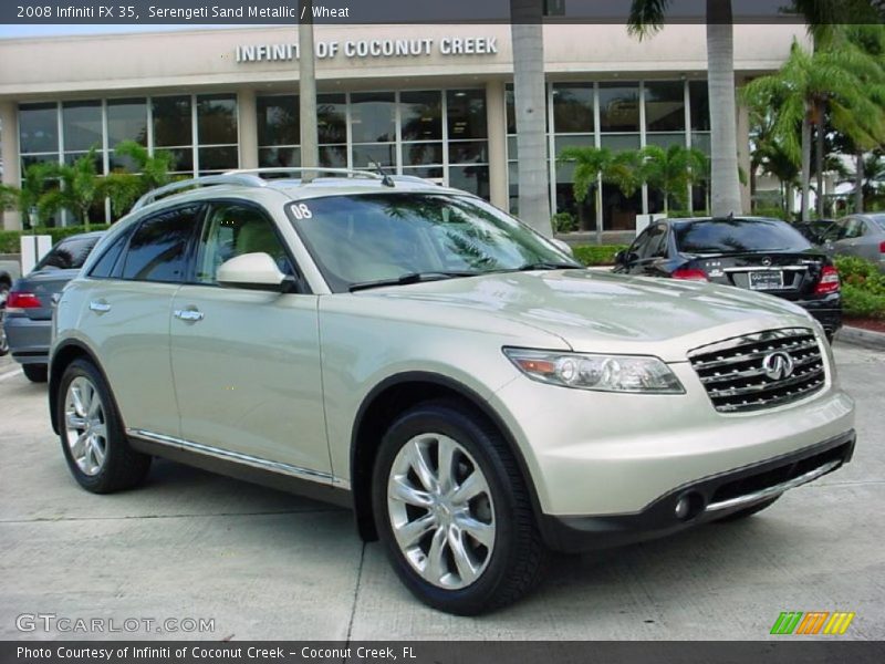 Serengeti Sand Metallic / Wheat 2008 Infiniti FX 35