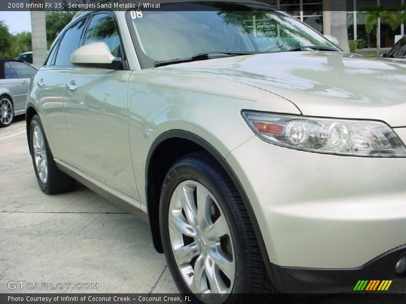 Serengeti Sand Metallic / Wheat 2008 Infiniti FX 35