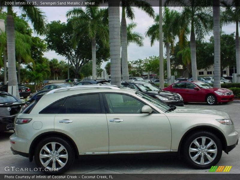 Serengeti Sand Metallic / Wheat 2008 Infiniti FX 35