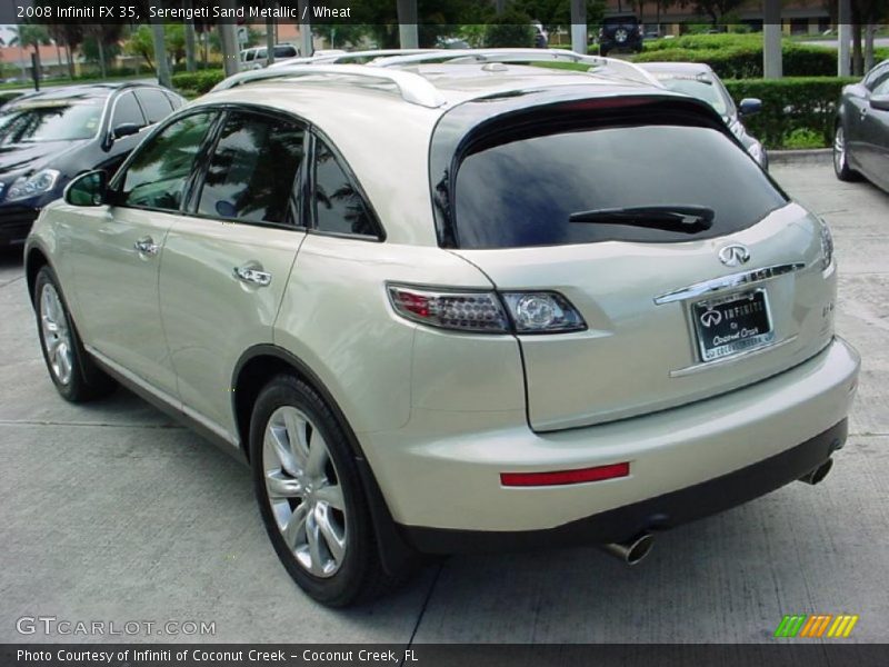 Serengeti Sand Metallic / Wheat 2008 Infiniti FX 35