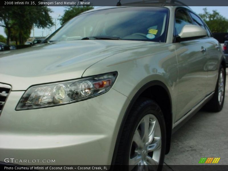 Serengeti Sand Metallic / Wheat 2008 Infiniti FX 35