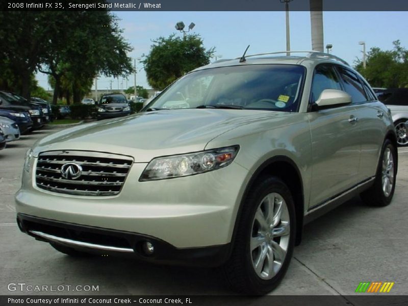 Serengeti Sand Metallic / Wheat 2008 Infiniti FX 35