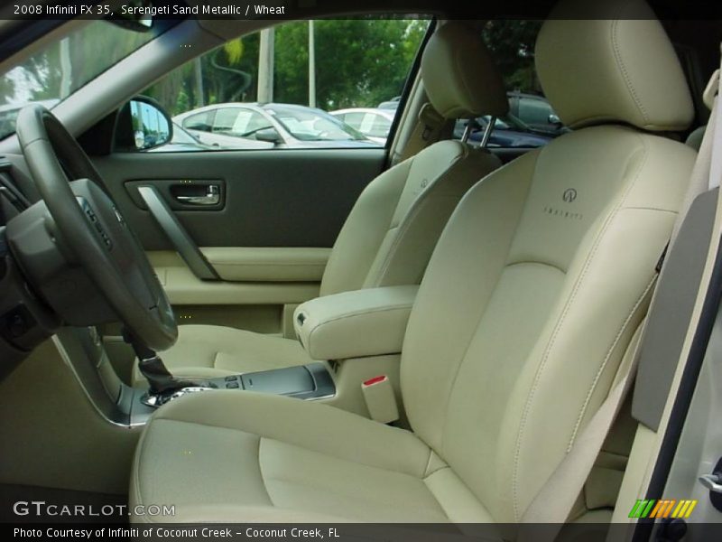 Serengeti Sand Metallic / Wheat 2008 Infiniti FX 35