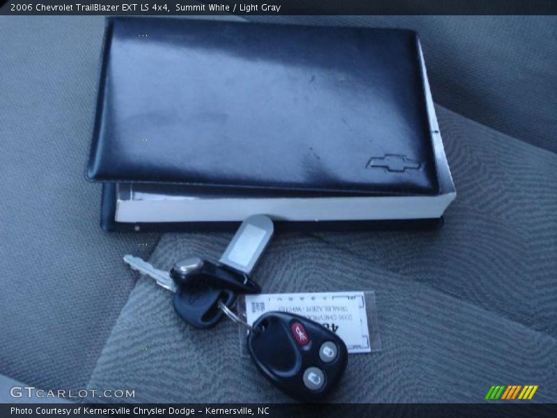 Summit White / Light Gray 2006 Chevrolet TrailBlazer EXT LS 4x4