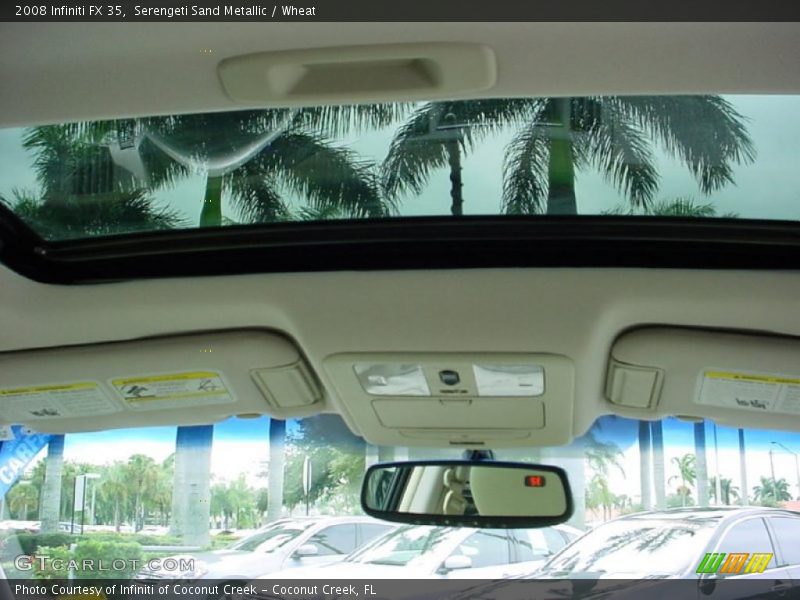 Serengeti Sand Metallic / Wheat 2008 Infiniti FX 35