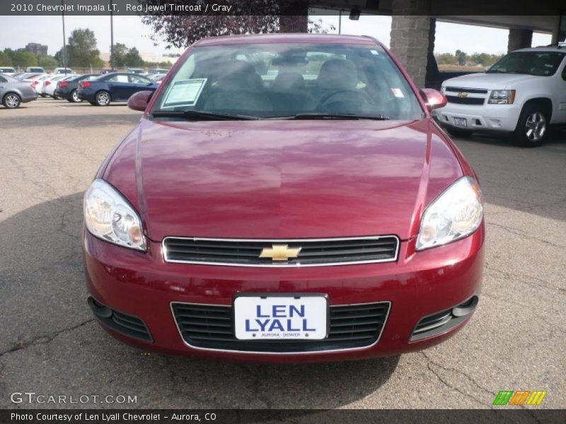 Red Jewel Tintcoat / Gray 2010 Chevrolet Impala LT