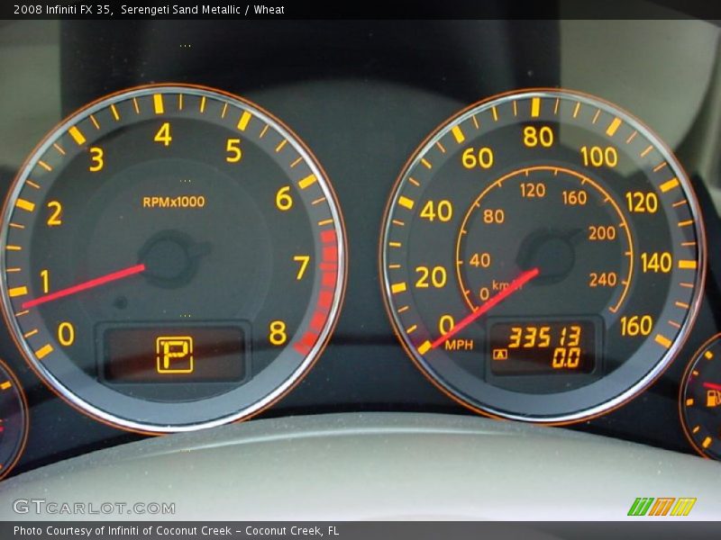 Serengeti Sand Metallic / Wheat 2008 Infiniti FX 35