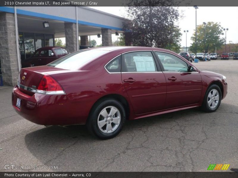 Red Jewel Tintcoat / Gray 2010 Chevrolet Impala LT