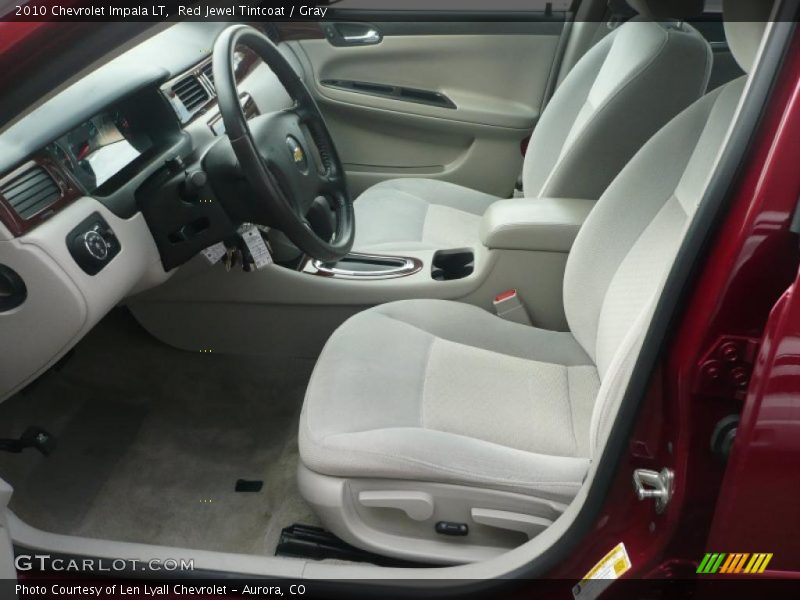 Red Jewel Tintcoat / Gray 2010 Chevrolet Impala LT