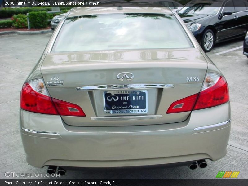 Sahara Sandstone / Wheat 2008 Infiniti M 35 Sedan
