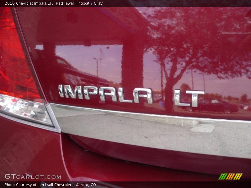 Red Jewel Tintcoat / Gray 2010 Chevrolet Impala LT