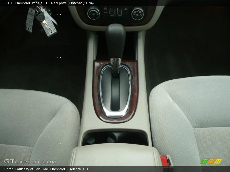 Red Jewel Tintcoat / Gray 2010 Chevrolet Impala LT
