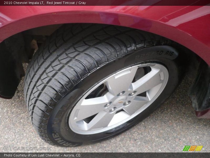 Red Jewel Tintcoat / Gray 2010 Chevrolet Impala LT