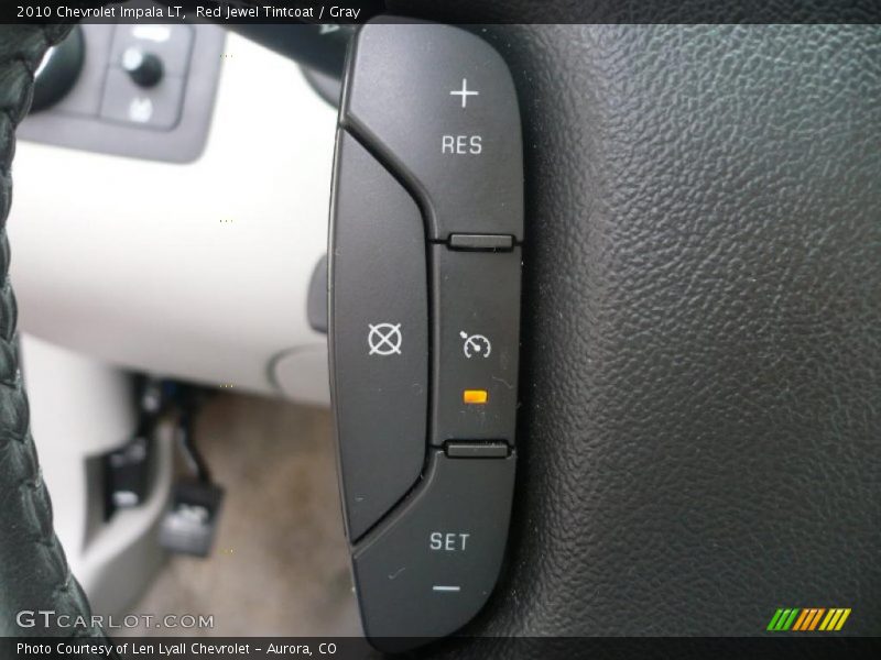 Red Jewel Tintcoat / Gray 2010 Chevrolet Impala LT