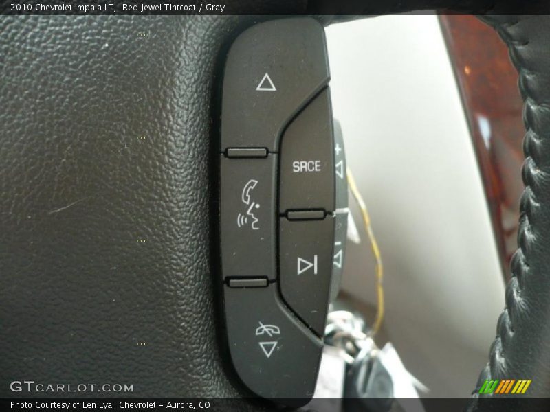 Red Jewel Tintcoat / Gray 2010 Chevrolet Impala LT