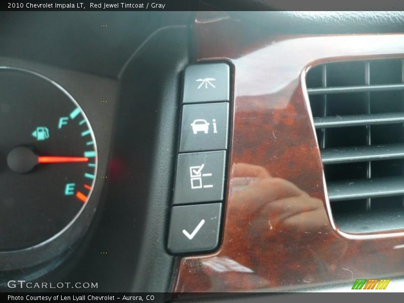Red Jewel Tintcoat / Gray 2010 Chevrolet Impala LT