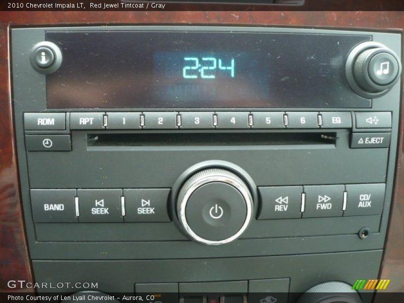Red Jewel Tintcoat / Gray 2010 Chevrolet Impala LT