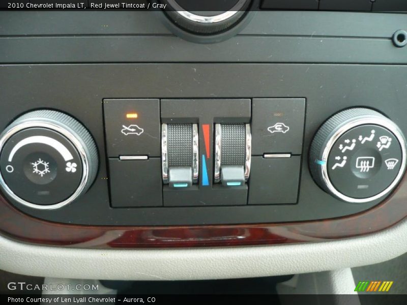 Red Jewel Tintcoat / Gray 2010 Chevrolet Impala LT