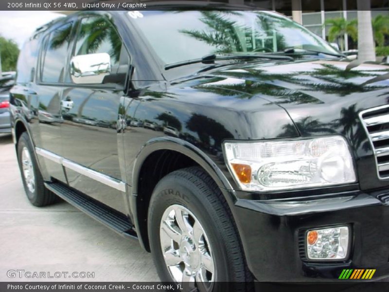 Liquid Onyx / Graphite 2006 Infiniti QX 56 4WD