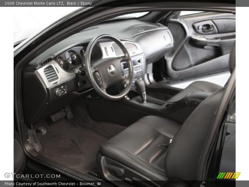 Black / Ebony 2006 Chevrolet Monte Carlo LTZ