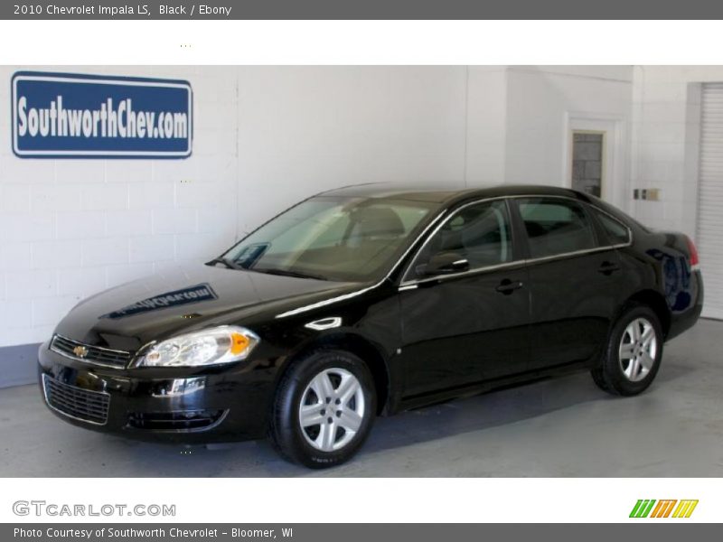 Black / Ebony 2010 Chevrolet Impala LS