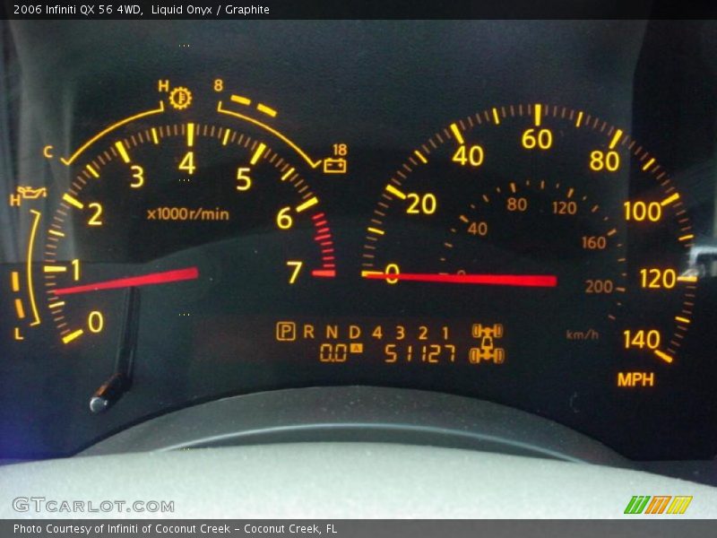 Liquid Onyx / Graphite 2006 Infiniti QX 56 4WD