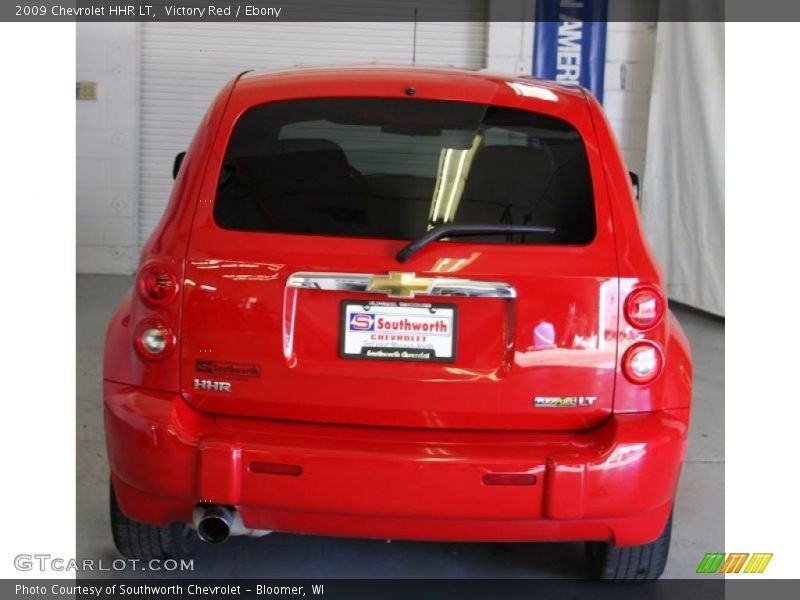 Victory Red / Ebony 2009 Chevrolet HHR LT